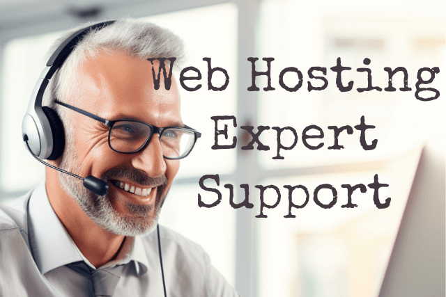 website hosting customer support