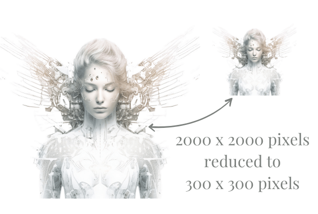 reducing pixel size